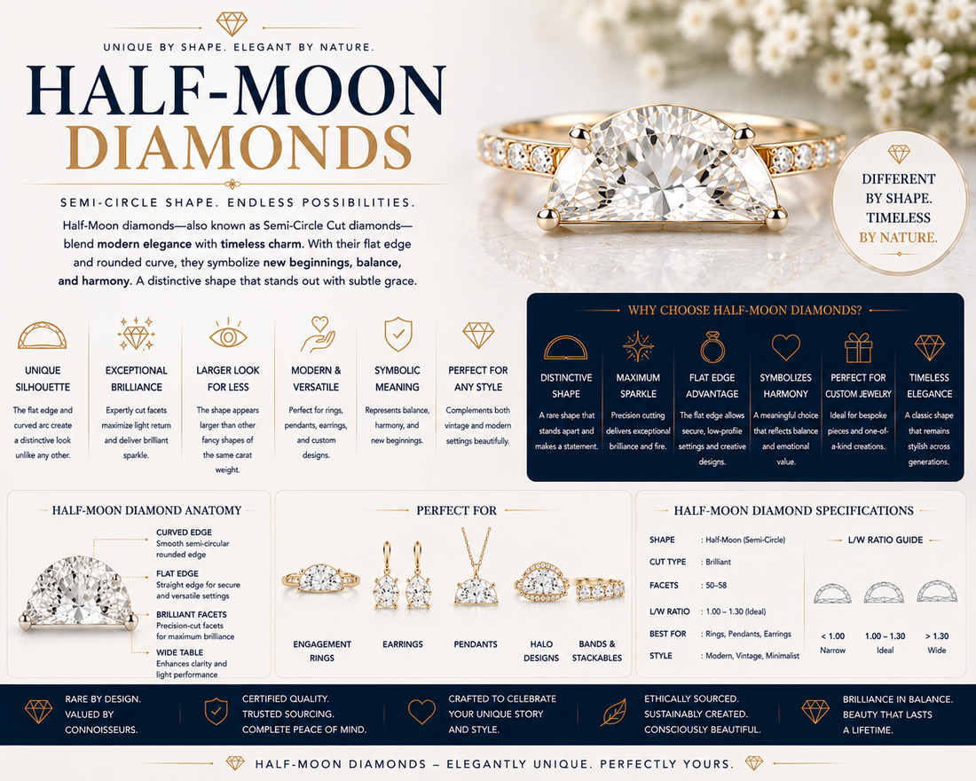 Half-Moon Diamonds