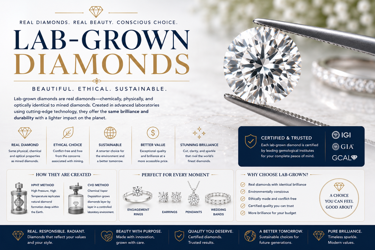 LAB GROWN DIAMONDS