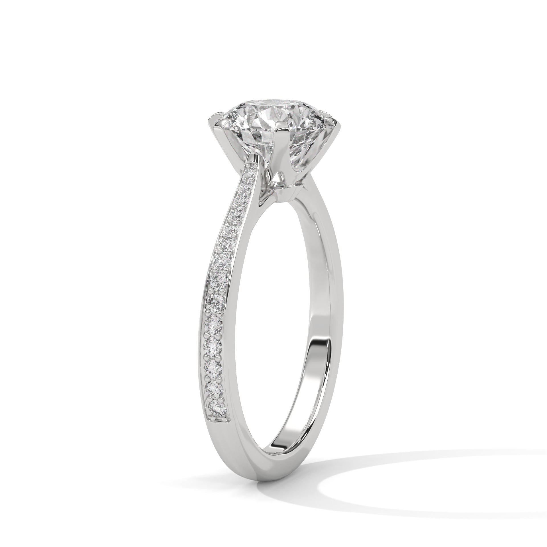 Round Brilliant Solitaire Engagement Ring