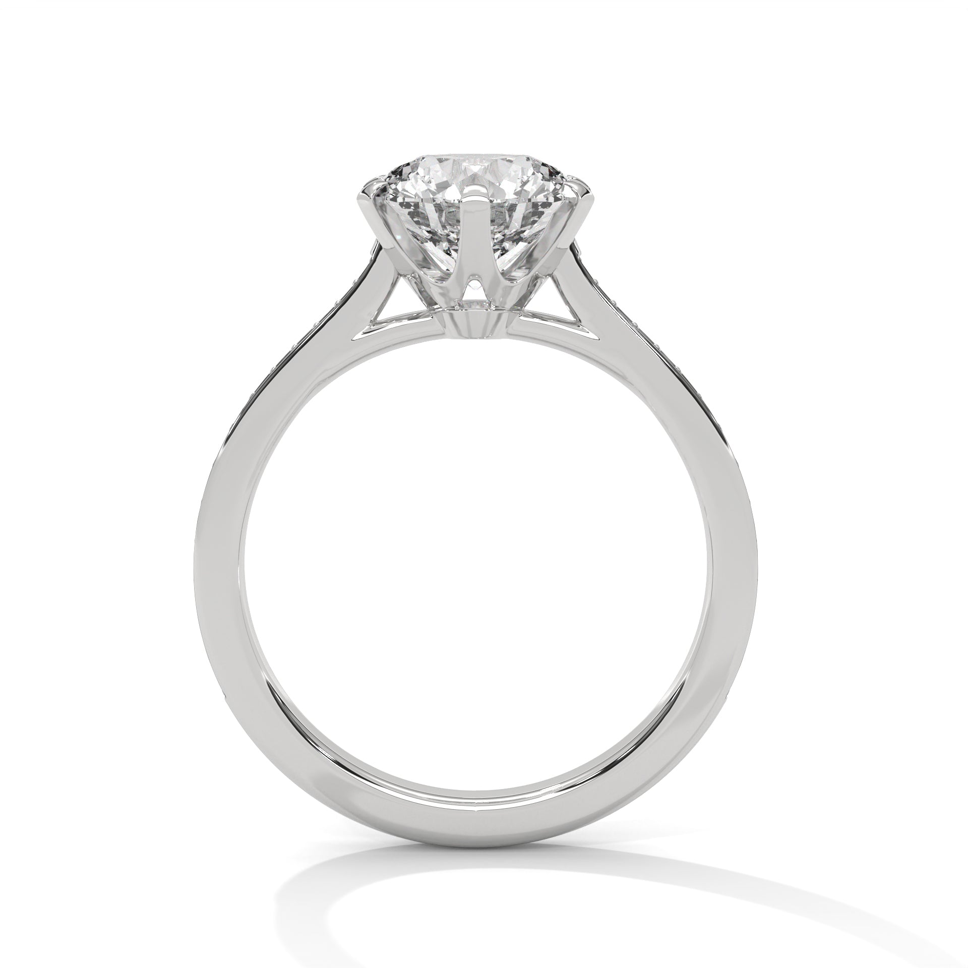 Round Brilliant Solitaire Engagement Ring
