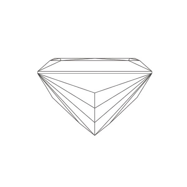 Princess Cut Lab Grown Diamond 1 CT