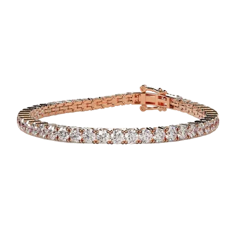Round Lab Diamond Tennis Bracelet 11 CT