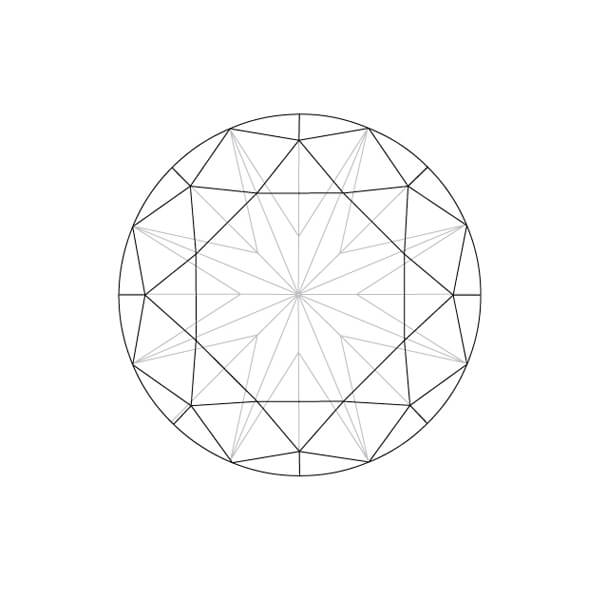 Round Cut Lab Grown Diamond 1 CT