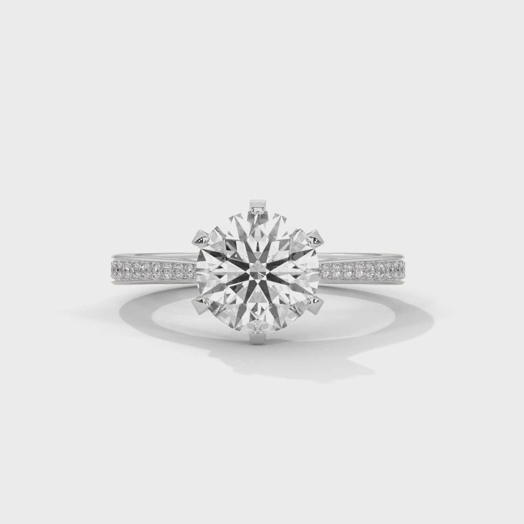 Round Brilliant Solitaire Engagement Ring